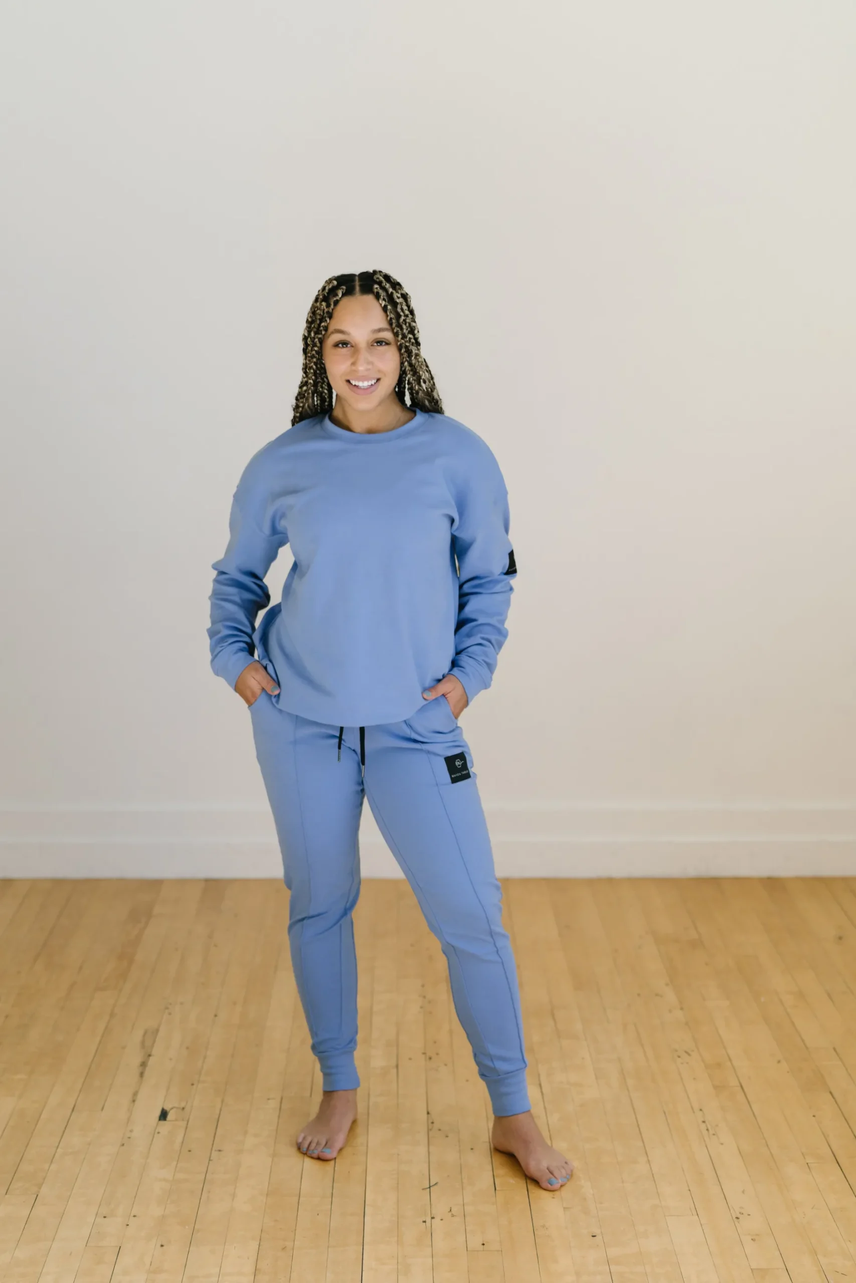 relax_sweater__sky_blue_1.webp Hoodies + Sleep | Outerwear>Maven Thread Relax Sweater - Sky Blue