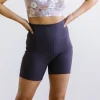Shorts>Maven Thread Ribbed Biker Shorts - 6'' - Eggplant