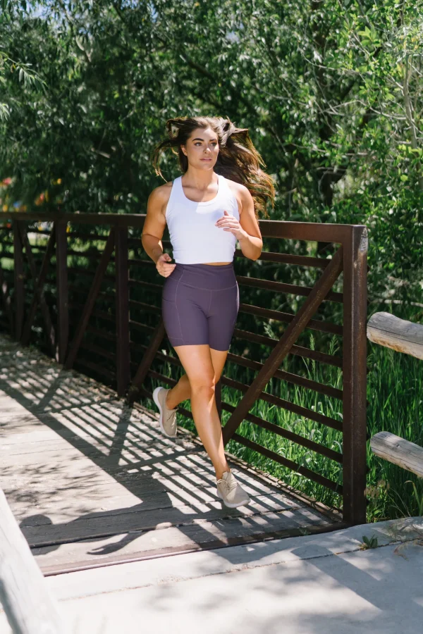 Shorts>Maven Thread Ribbed Biker Shorts - 6'' - Eggplant