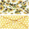 Headbands>Maven Thread SUNFLOWER - 4'' Bow Headband