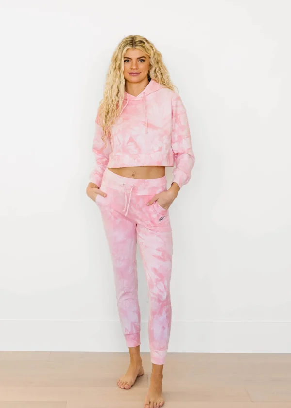 Sweats + Pjs + Lounge | Sweatpants>Maven Thread Sweatpants - Pink Tie Dye