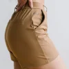 Trousers | Shorts>Maven Thread Work Hard Play Hard Trouser Shorts - Khaki