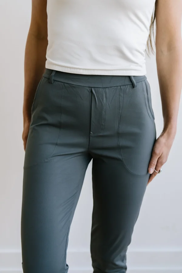 Trousers | Sweats + Pjs + Lounge>Maven Thread Work Hard Play Hard Trousers - Charcoal