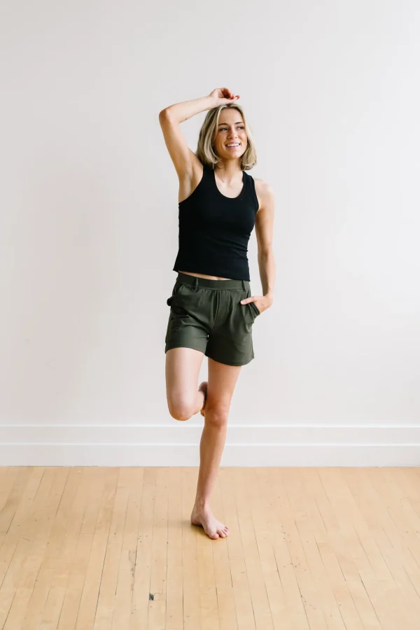 Trousers | Shorts>Maven Thread Work Hard Play Hard Trouser Shorts - Olive Green