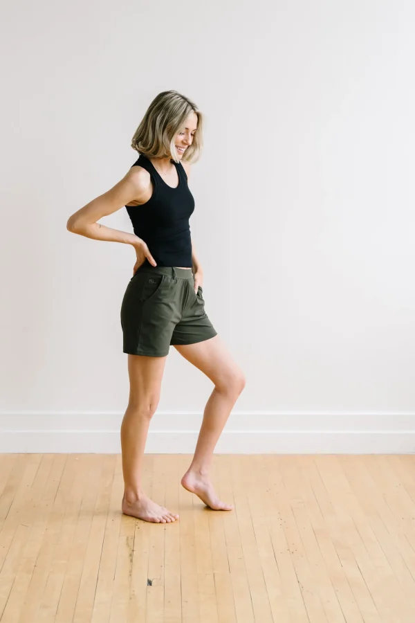 Trousers | Shorts>Maven Thread Work Hard Play Hard Trouser Shorts - Olive Green