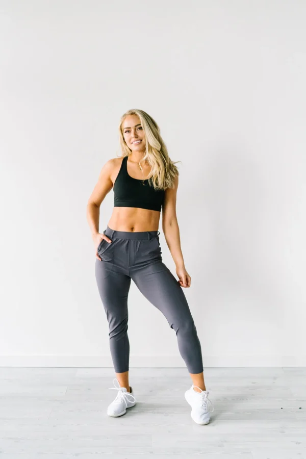 Trousers | Sweats + Pjs + Lounge>Maven Thread Work Hard Play Hard Trousers - Grey