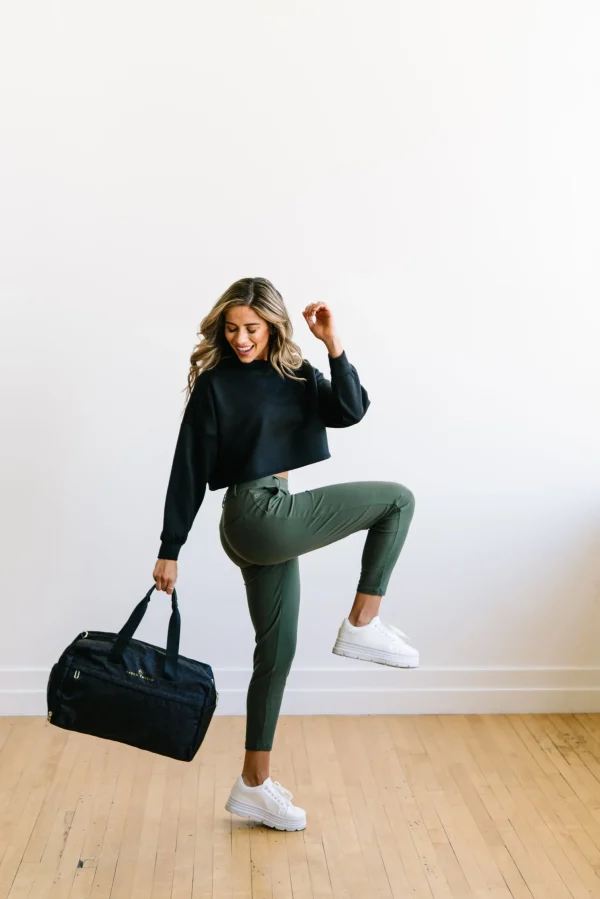 Trousers | Sweats + Pjs + Lounge>Maven Thread Work Hard Play Hard Trousers - Olive Green