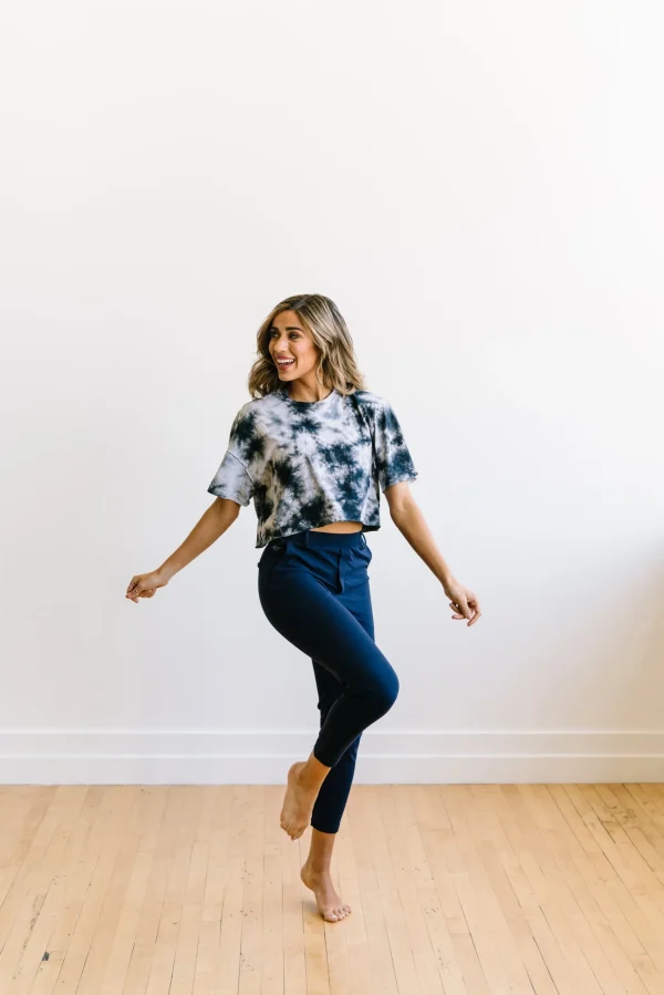 Trousers | Sweats + Pjs + Lounge>Maven Thread Work Hard Play Hard Trousers - Navy
