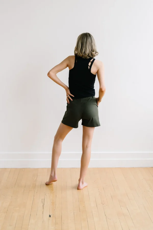 Trousers | Shorts>Maven Thread Work Hard Play Hard Trouser Shorts - Olive Green