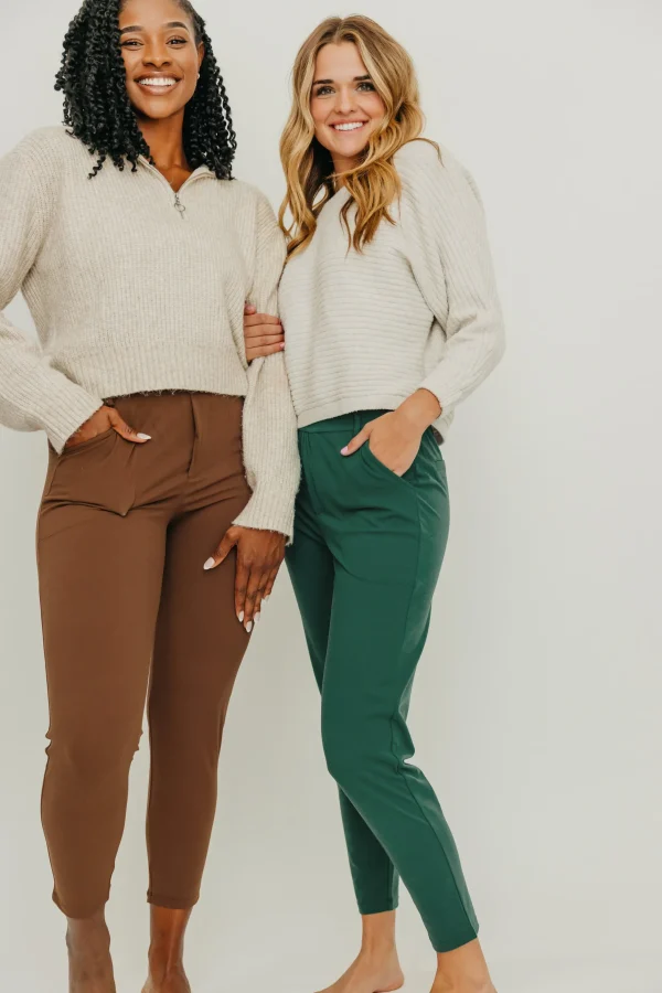 Trousers | Sweats + Pjs + Lounge>Maven Thread Work Hard Play Hard Trousers - Forest Green